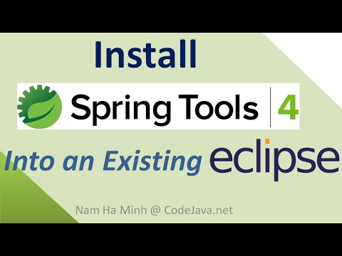Install Spring Tools 4 into an Existing Eclipse IDE