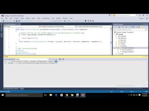 Getting Started with ASP NET MVC 5 |  Visual Studio 2015